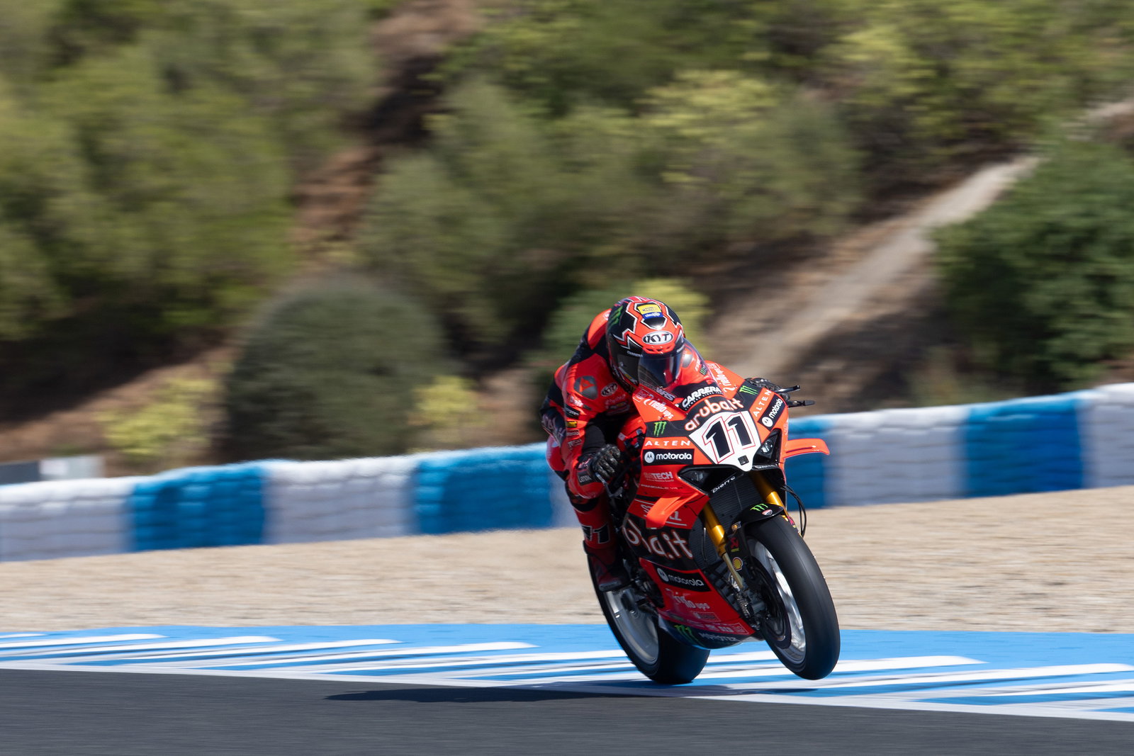 Nicolo Bulega, 2025 Spanish WorldSBK. Credit: Gold and Goose.