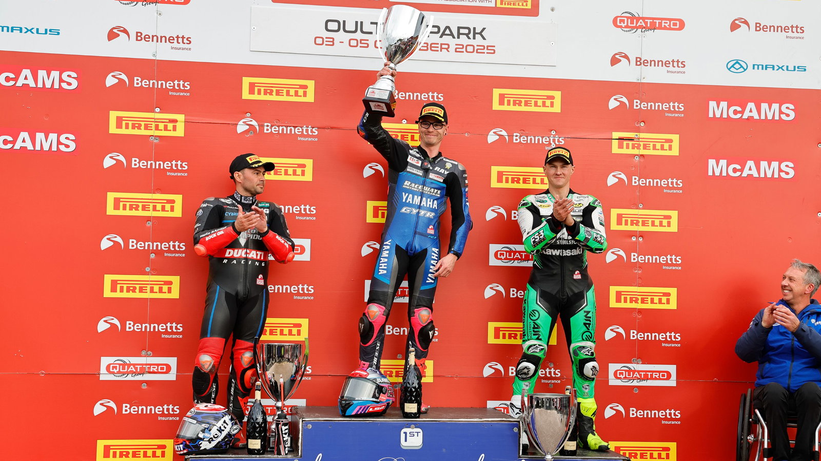 Bradley Ray, BSB, 2025, Oulton Park, race 2, podium
