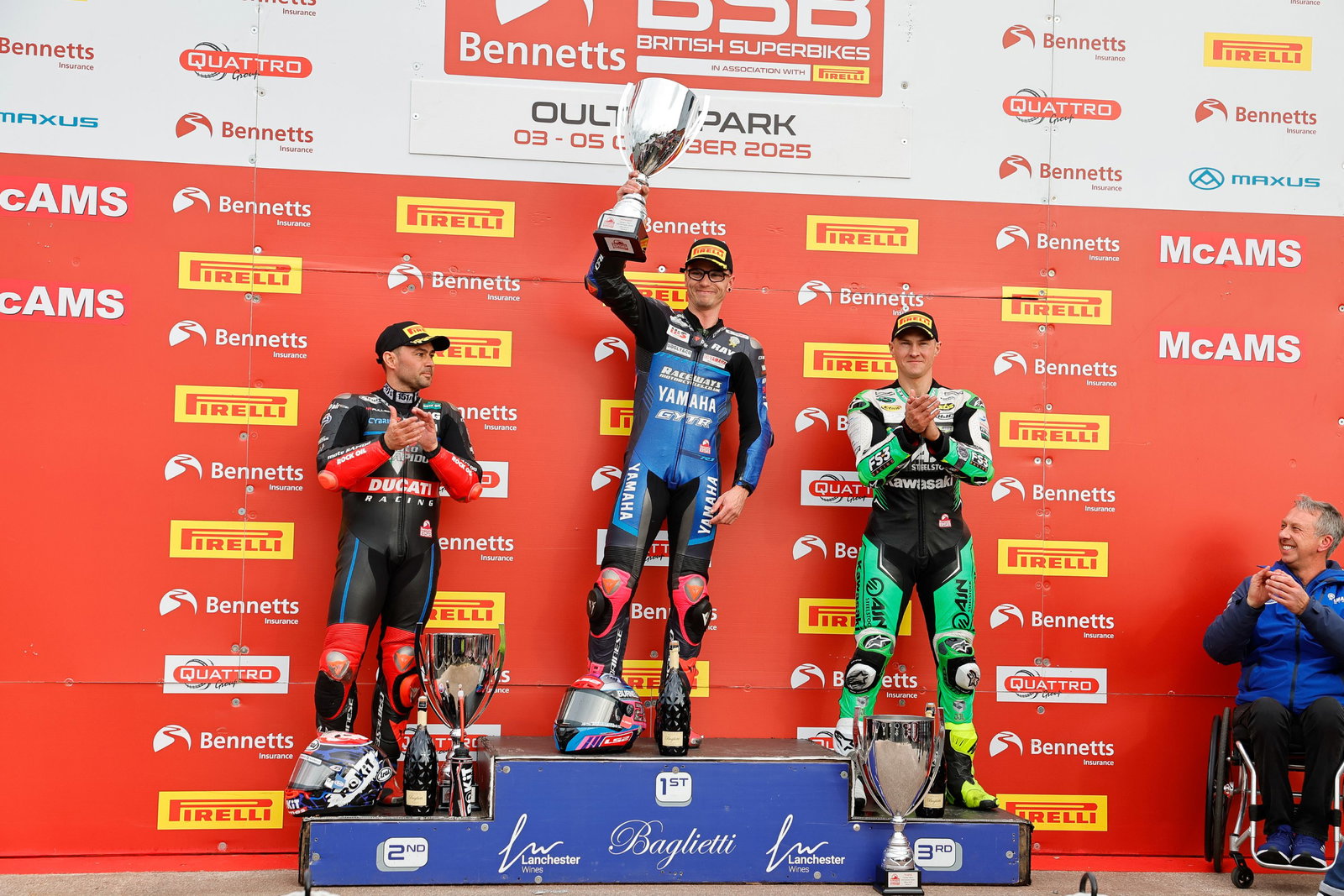 Bradley Ray, BSB, 2025, Oulton Park, race 2, podium