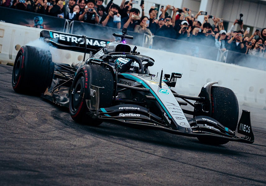 Bottas has still got behind the wheel of F1 cars