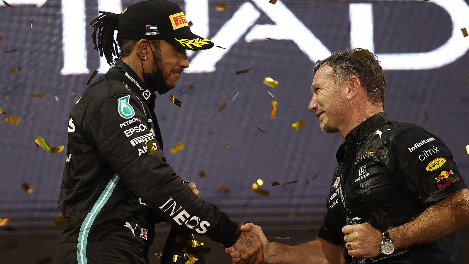 Hamilton and Horner have not always seen eye-to-eye