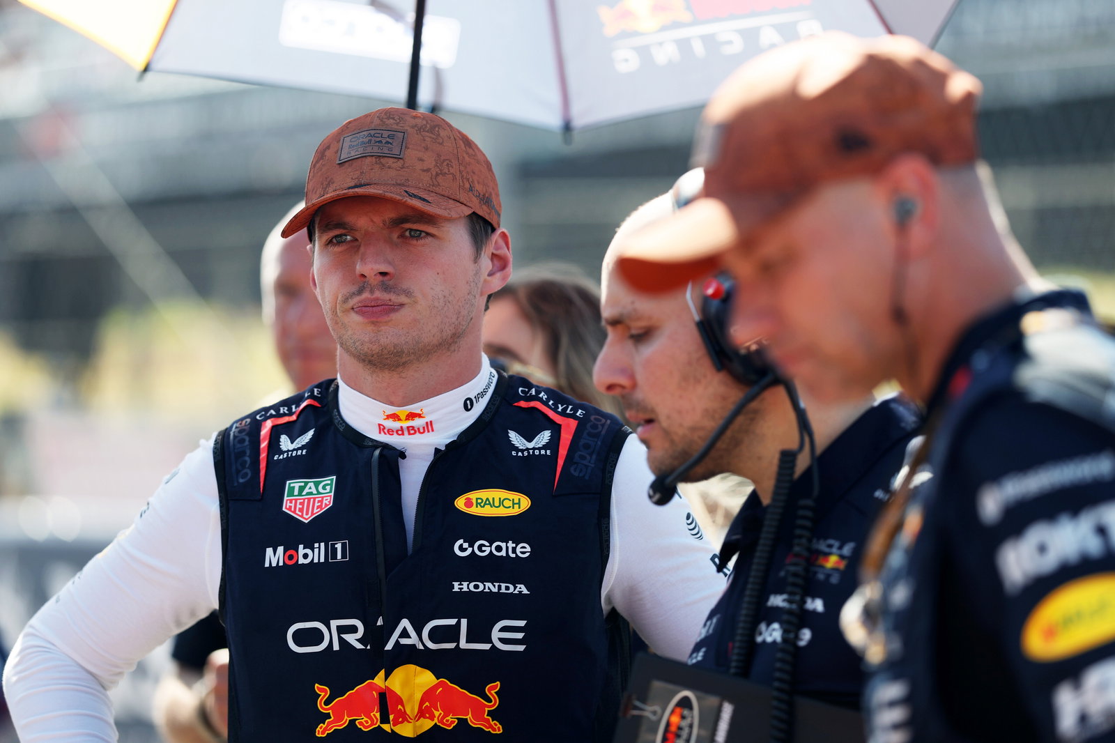 Verstappen was among the drivers targeted 