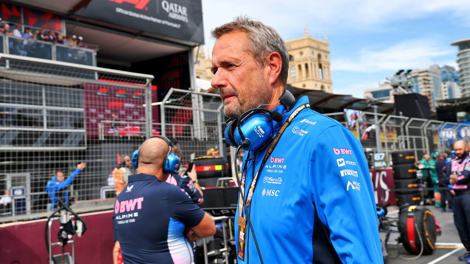 Alpine team manager Steve Nielsen
