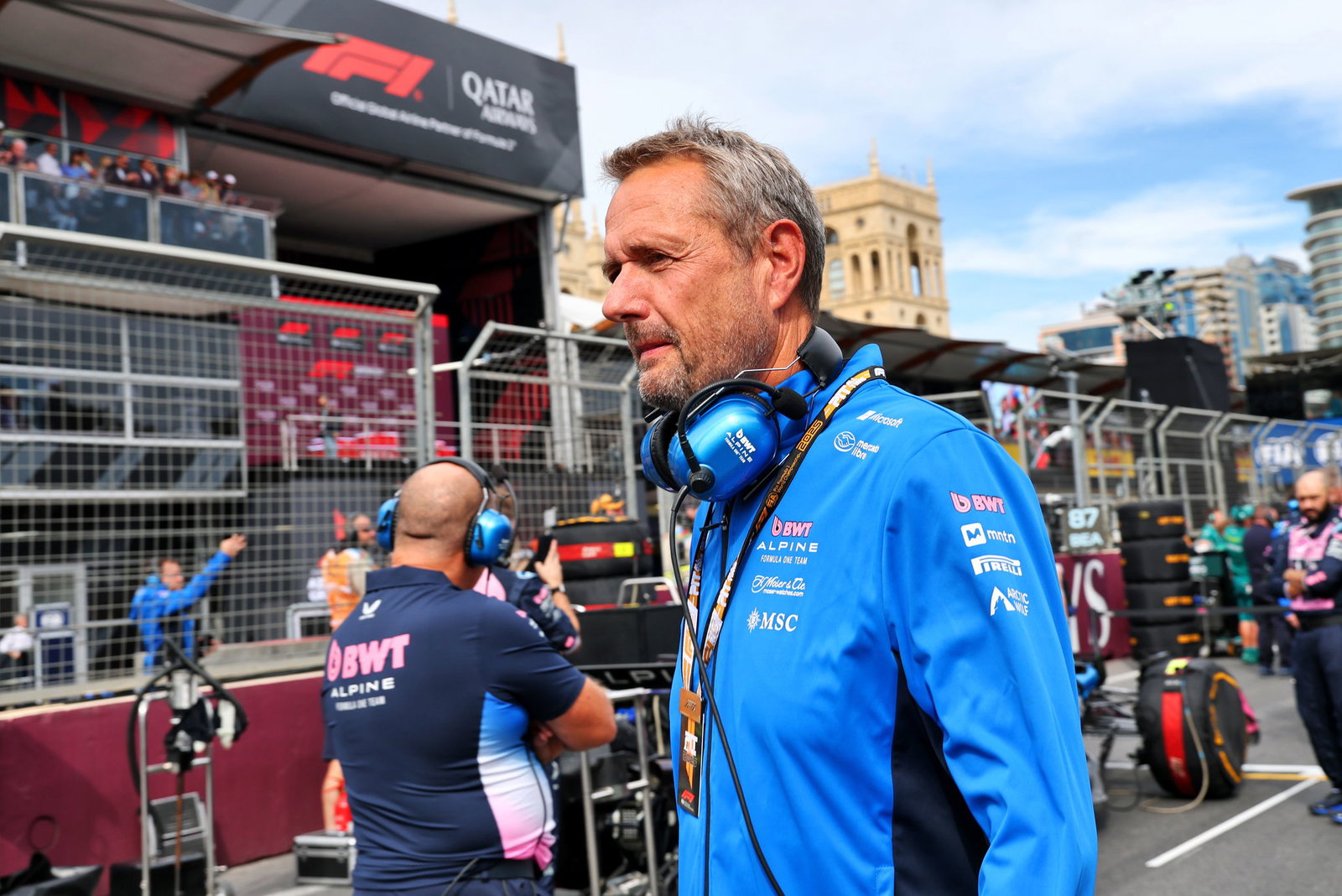 Alpine team manager Steve Nielsen