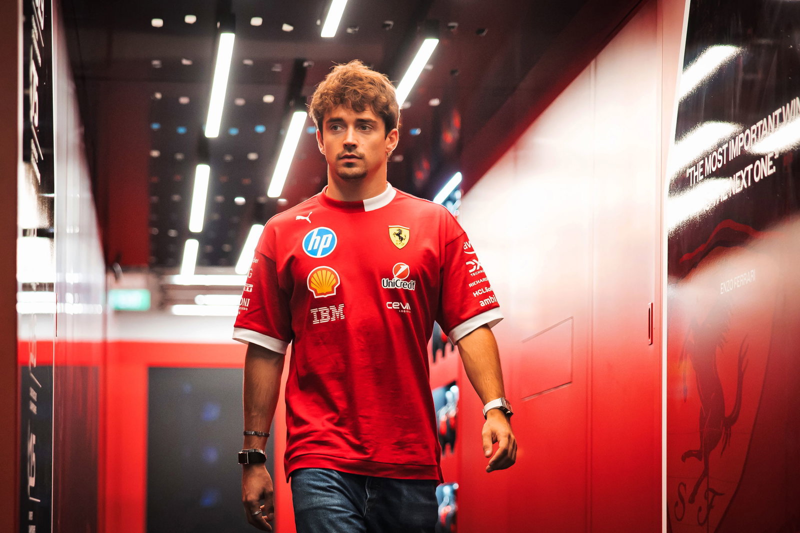 Leclerc has made it clear he wants to win titles with Ferrari 