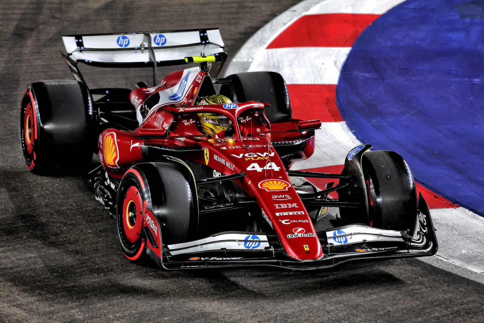 Lewis Hamilton in Singapore 