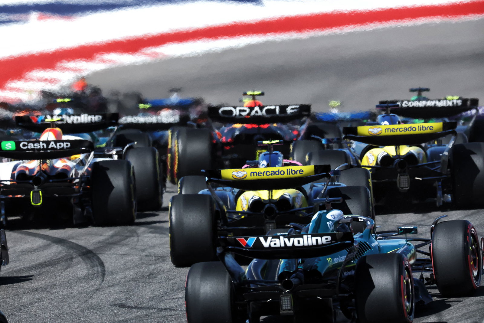 The start of the US GP