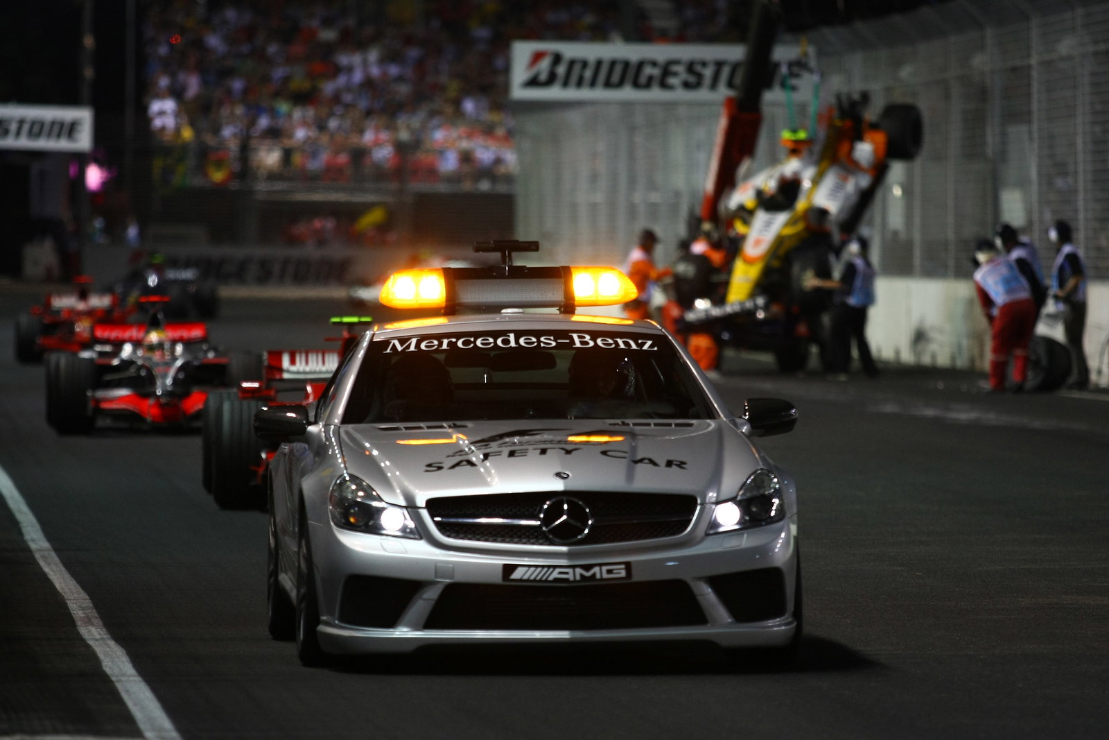 Piquet's crash changed the destiny of the 2008 Singapore Grand Prix