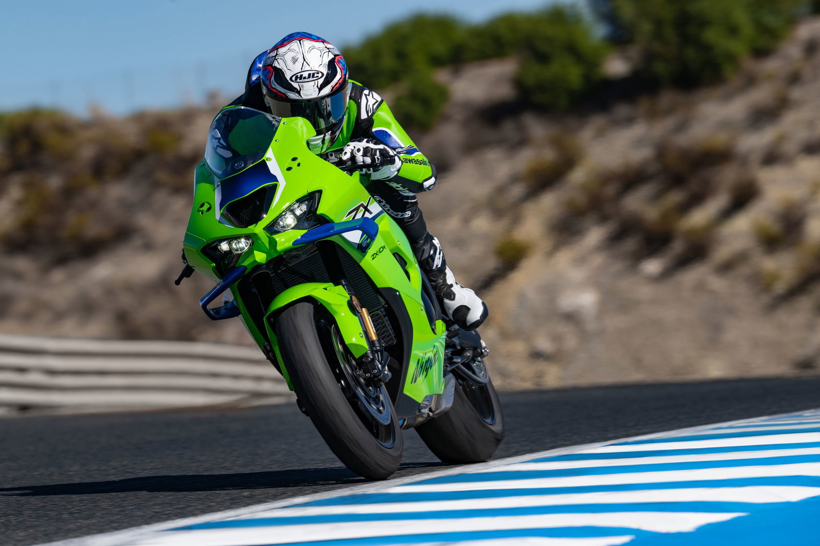 Garrett Gerloff on 2026 Kawasaki ZX-10RR. Credit: Kawasaki.