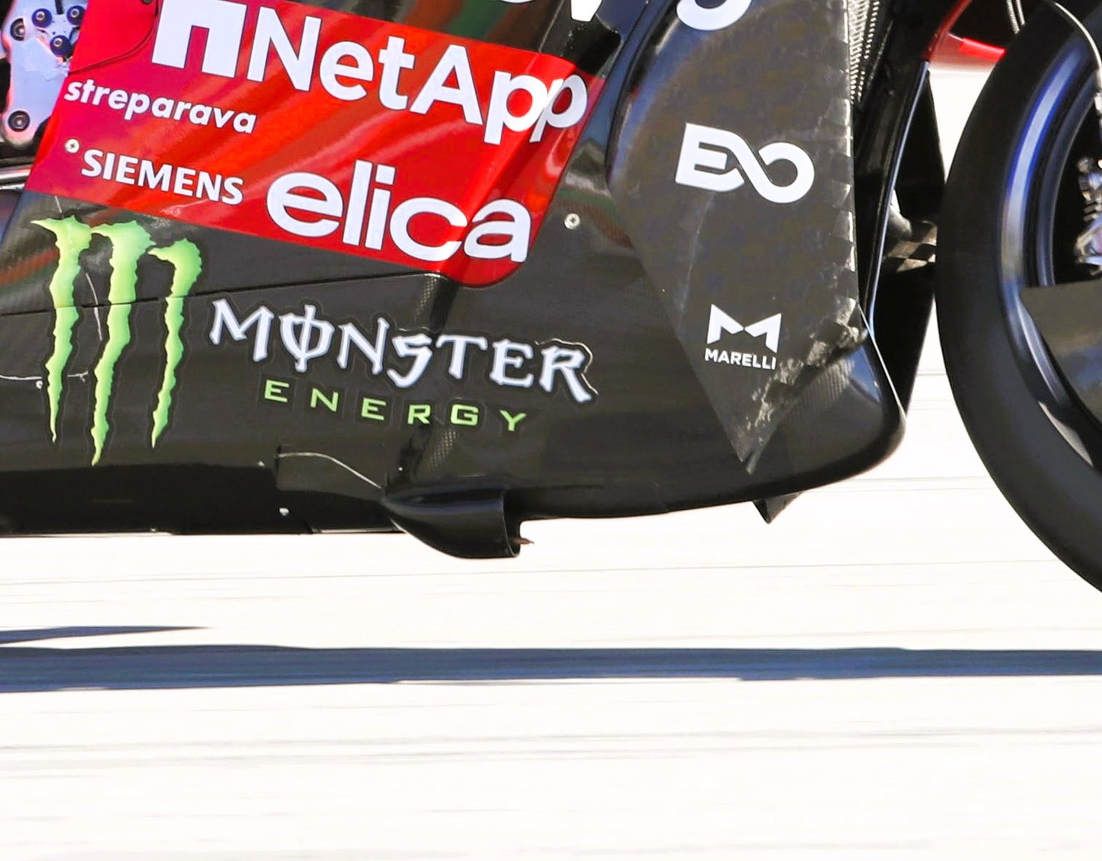 Nicolo Bulega's Ducati, 2025 Valencia MotoGP Test