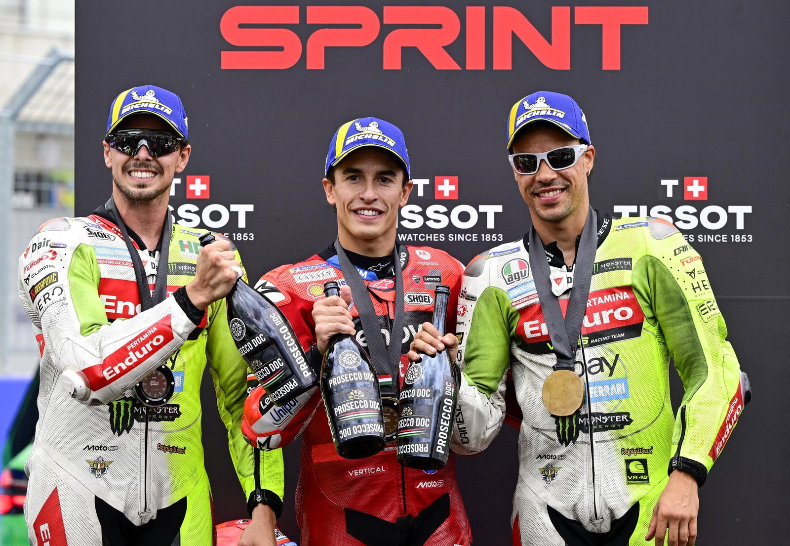 di Giannantonio, Marc Marquez, Morbidelli