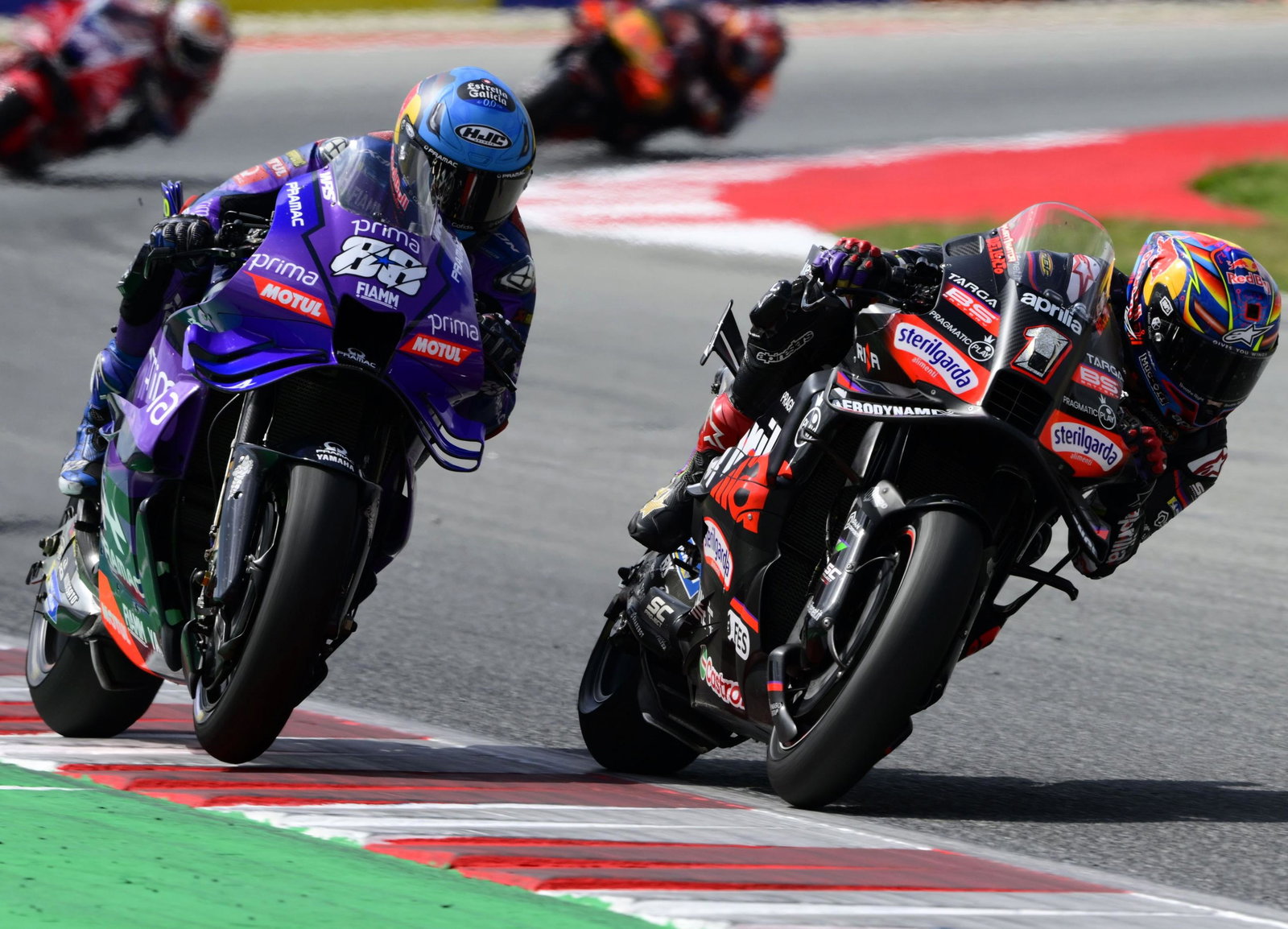 Miguel Oliveira (Pramac Yamaha), Jorge Martin (Aprilia)