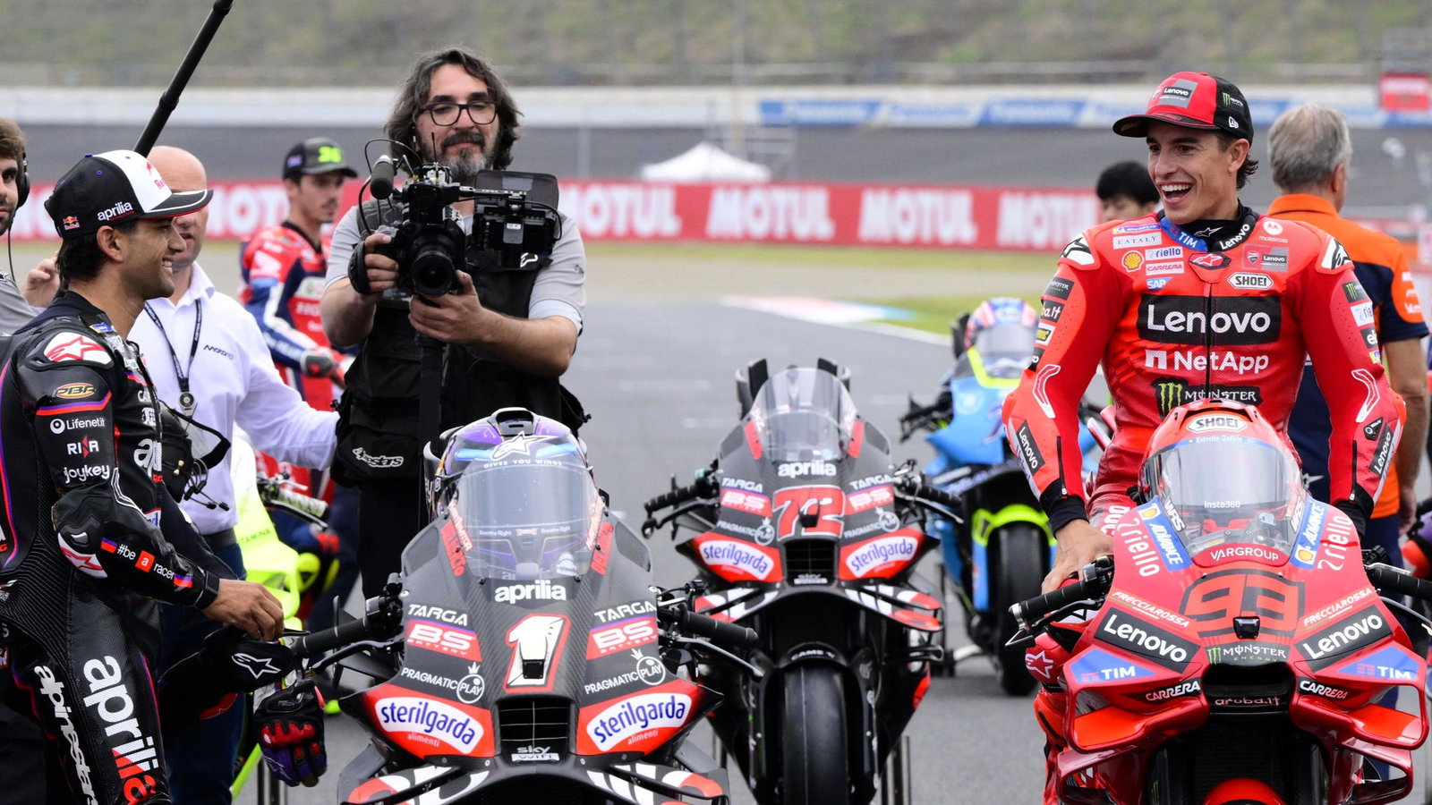 Jorge Martin, Marc Marquez