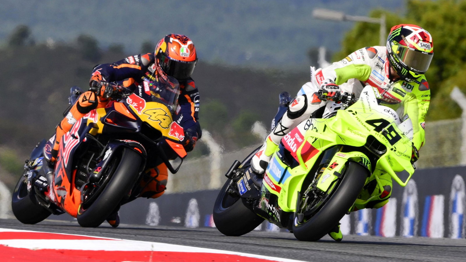 Pol Espargaro, Fabio di Giannantonio, 2025 Portimao MotoGP