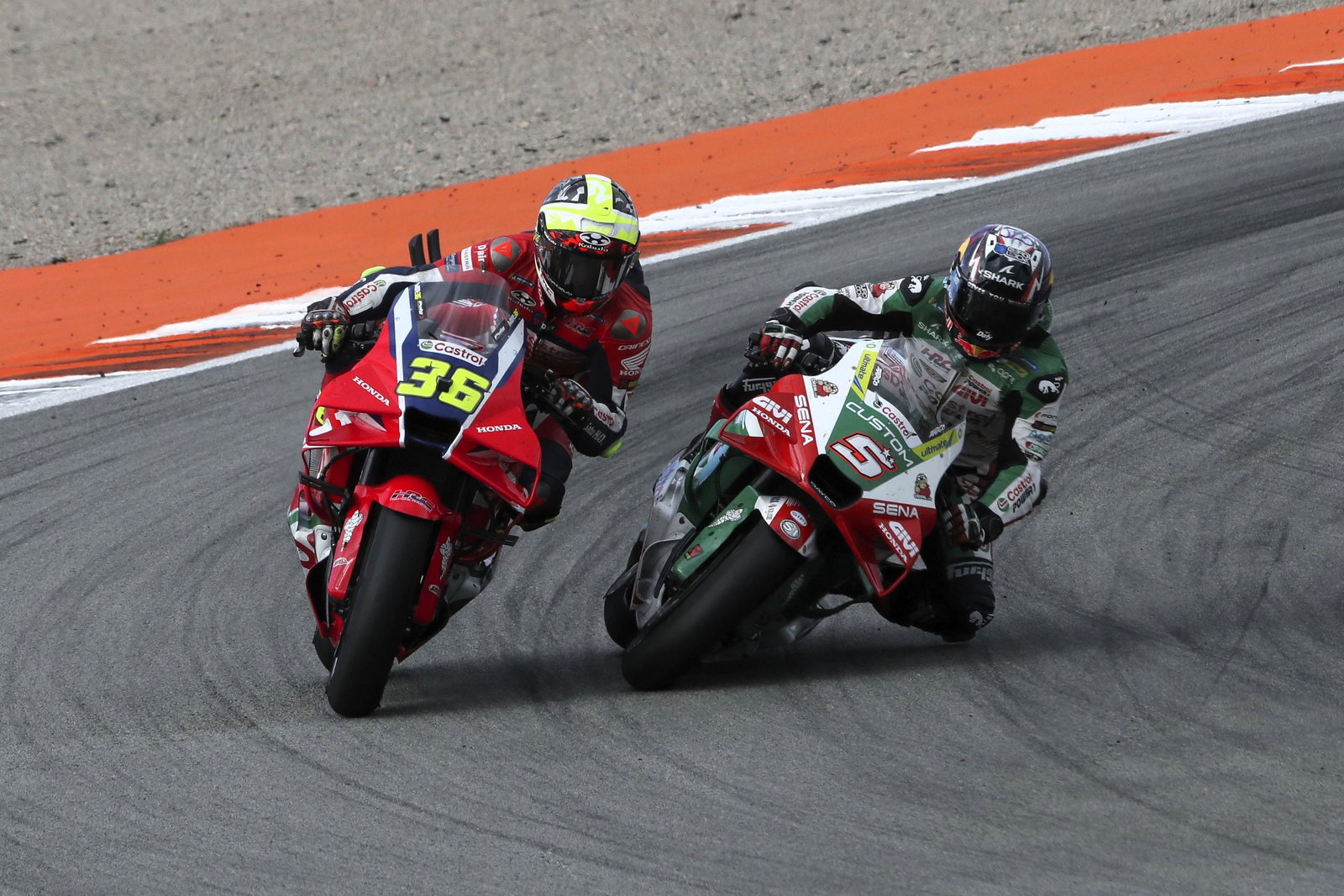 Zarco passes Mir, 2025 Valencia MotoGP