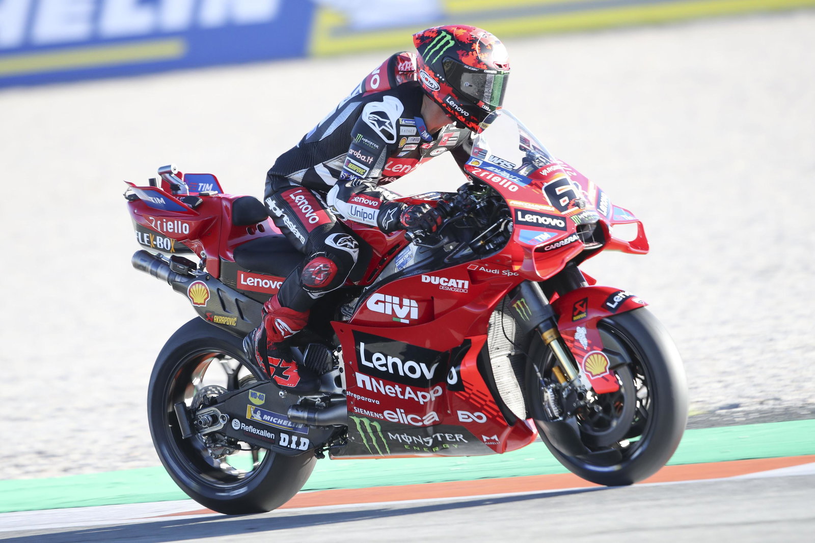 Francesco Bagnaia, 2025 Valencia MotoGP Test