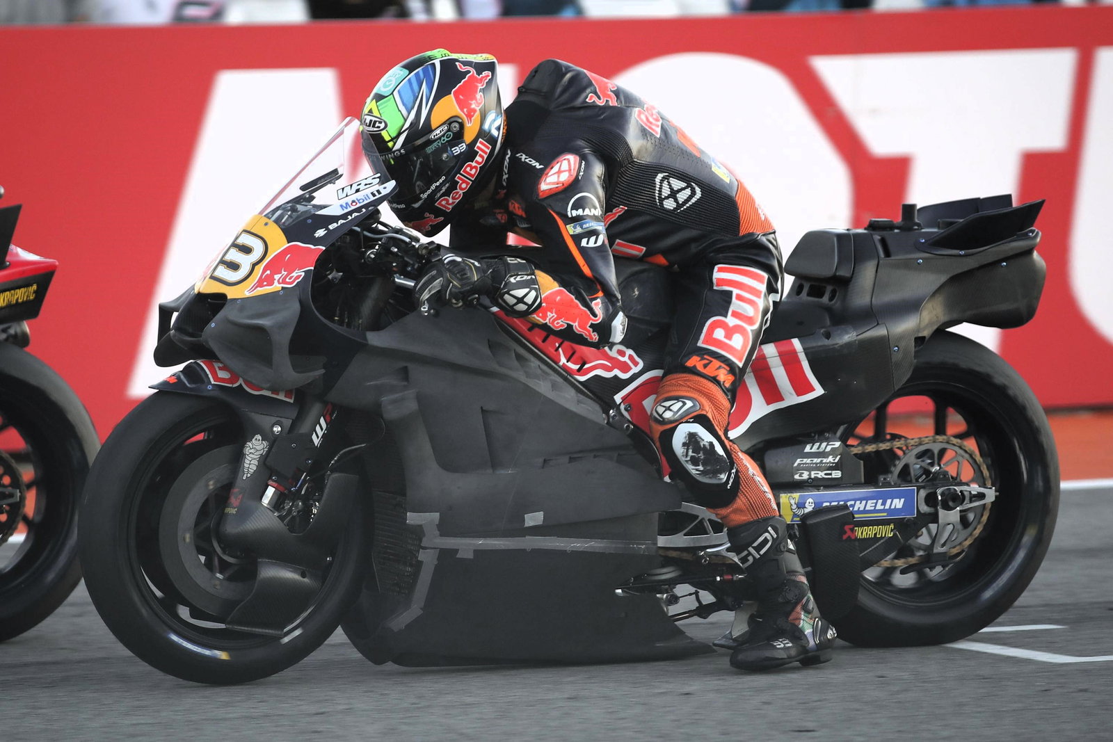 Brad Binder, new KTM aero, 2025 Valencia MotoGP Test