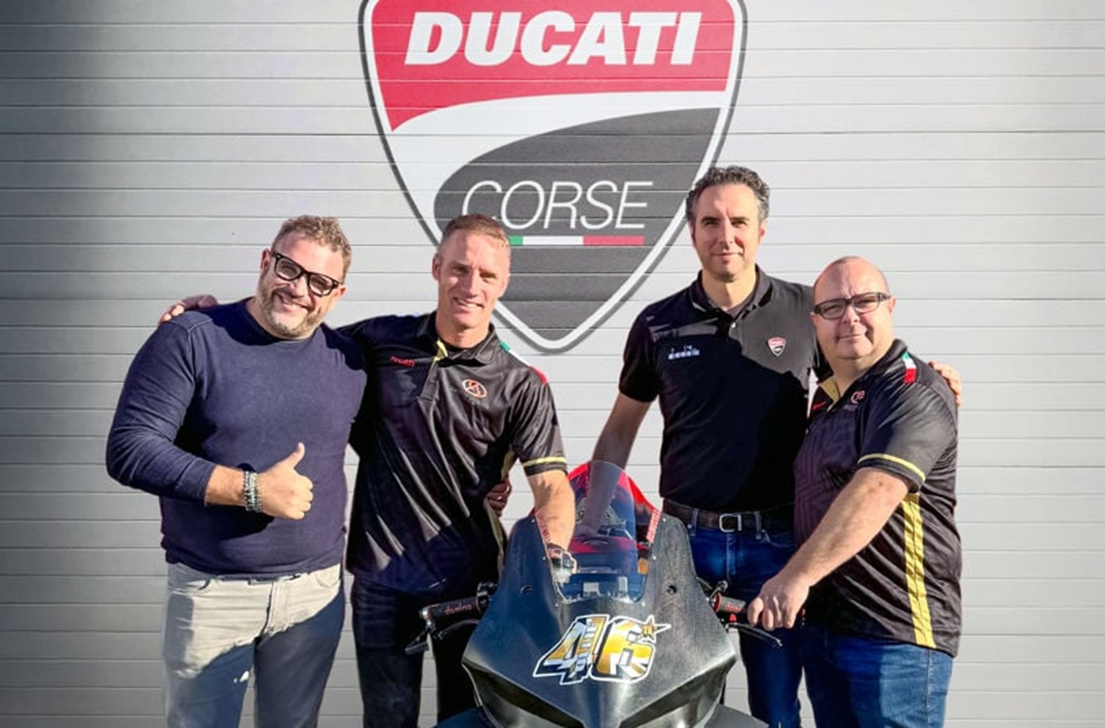 Tommy Bridewell with Superbike Advocates Ducati. Credit: British Superbike Championship.