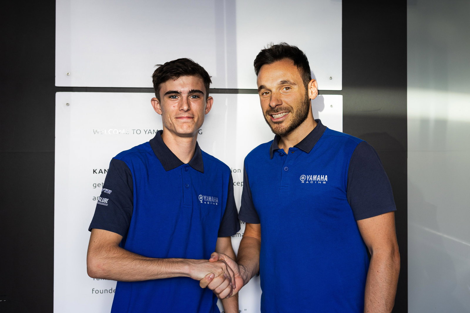 Carter Thompson and Niccolo Canepa. Credit: Yamaha.