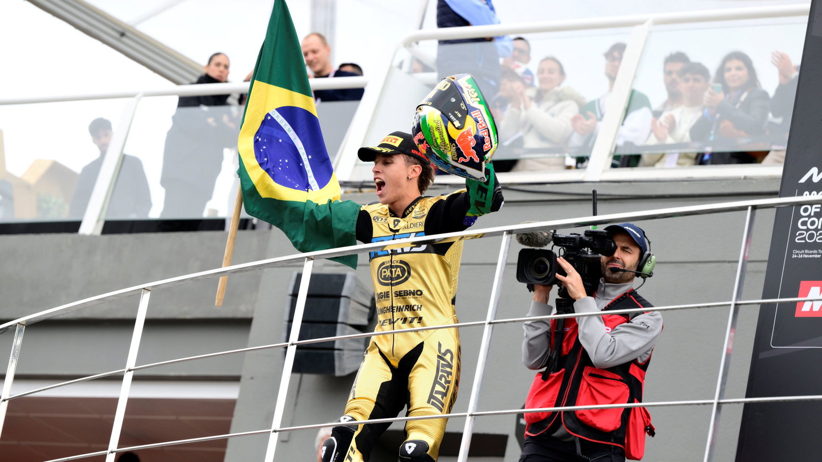 Diogo Moreira, Moto2, 2025 champion, Valencia