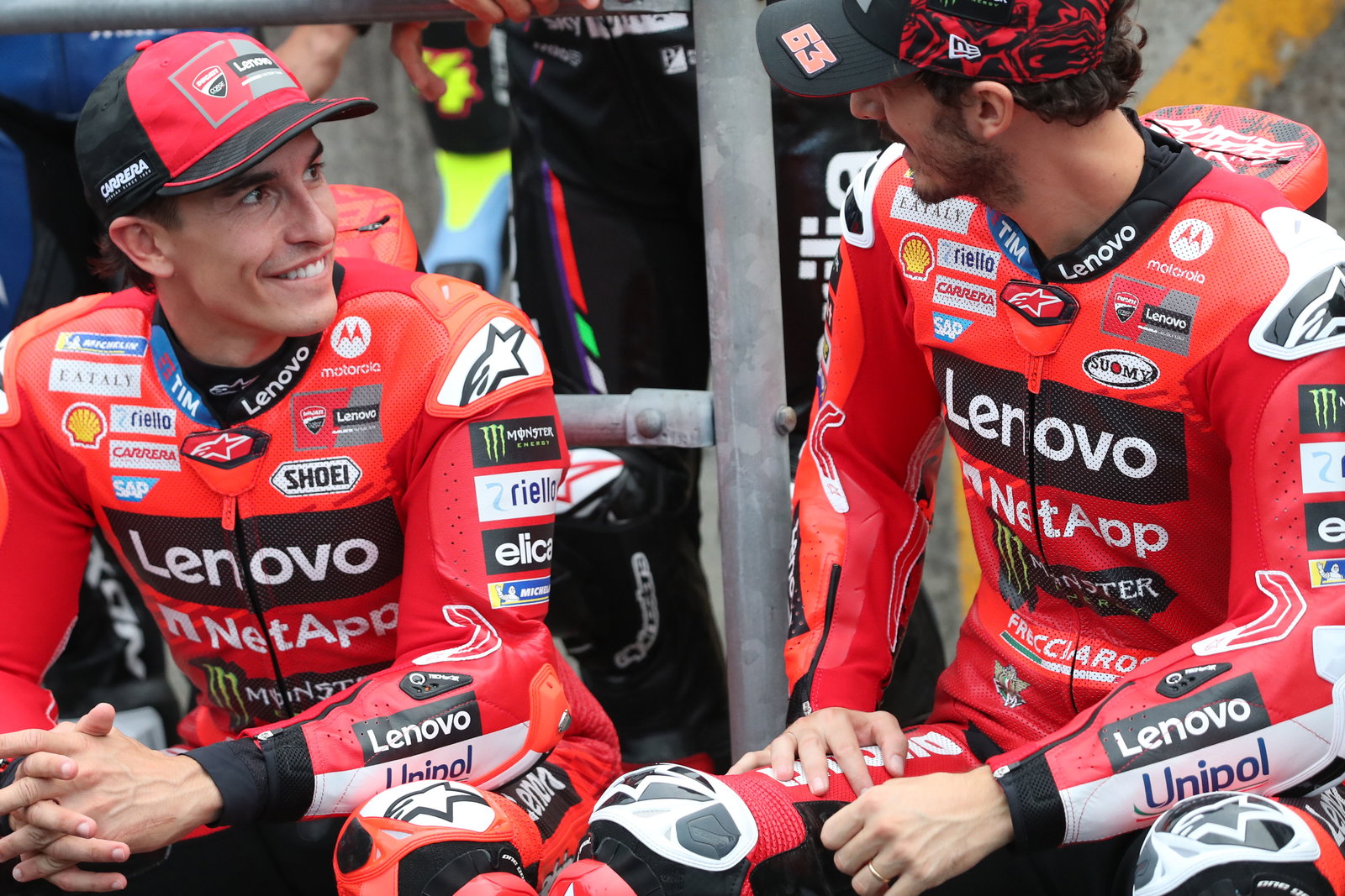 Marc Marquez, Francesco Bagnaia, 2025 MotoGP Japanese Grand Prix. Credit: Gold and Goose.