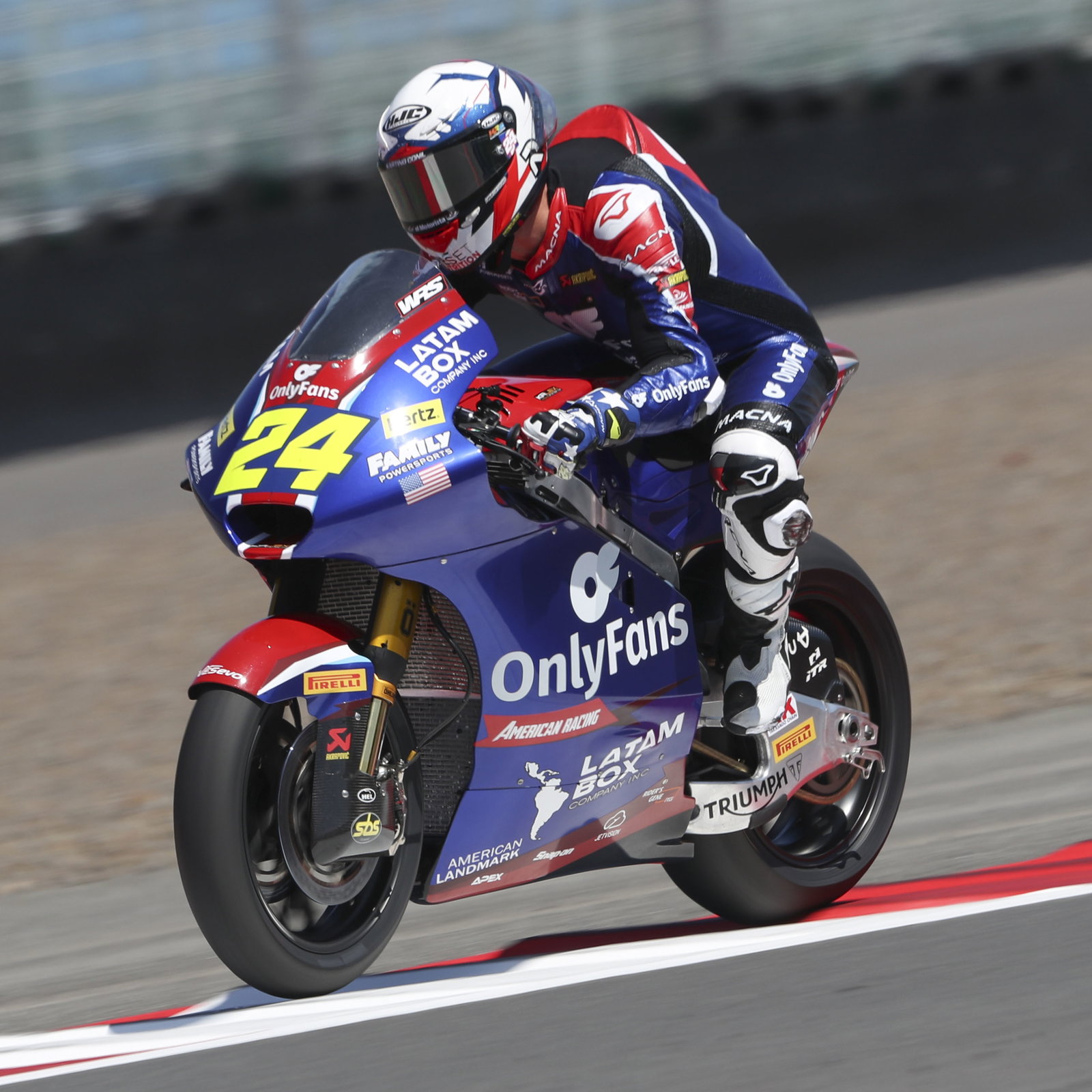 Marcos Ramirez, American Racing team, 2025 Indonesian Moto2