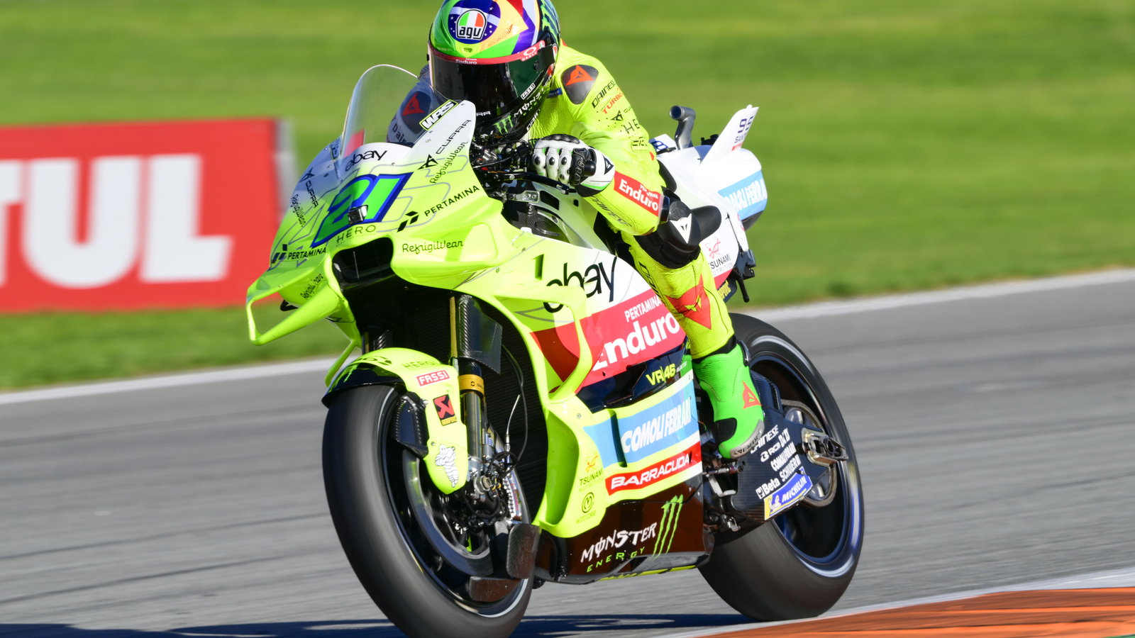 Franco Morbidelli, 2025 MotoGP Valencia Grand Prix. Credit: Gold and Goose.