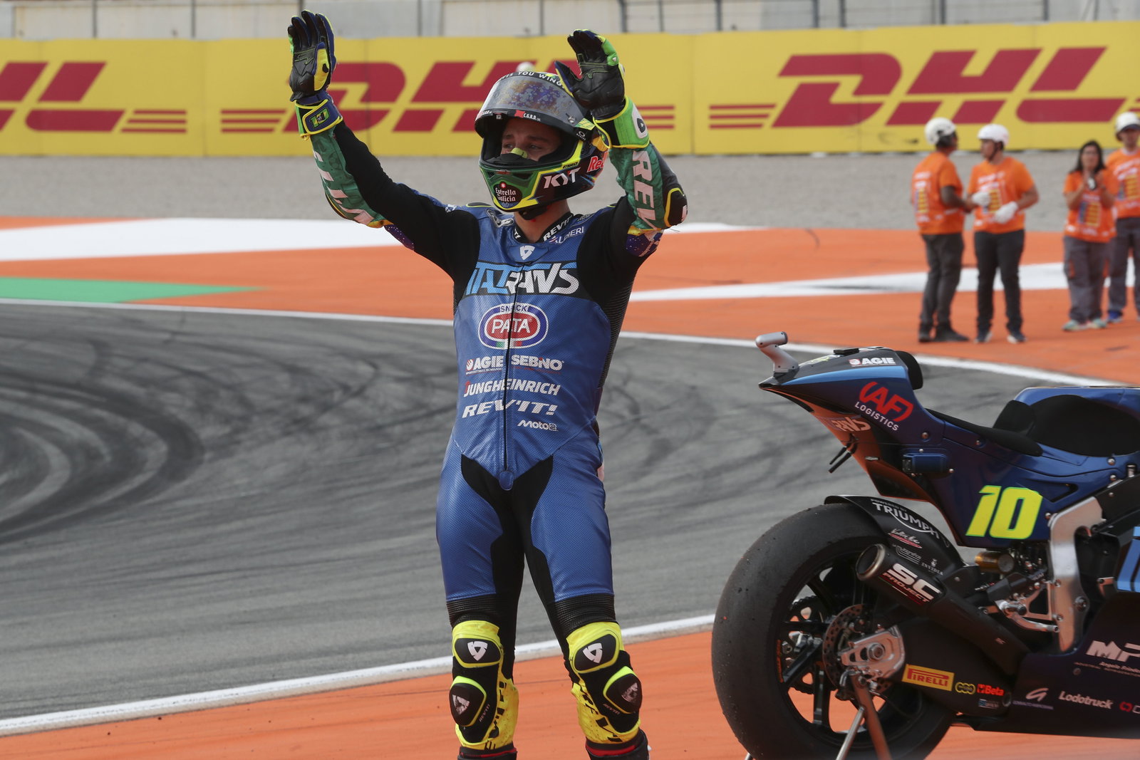 Diogo Moreira, Italtrans Racing, 2025 Valencia Moto2