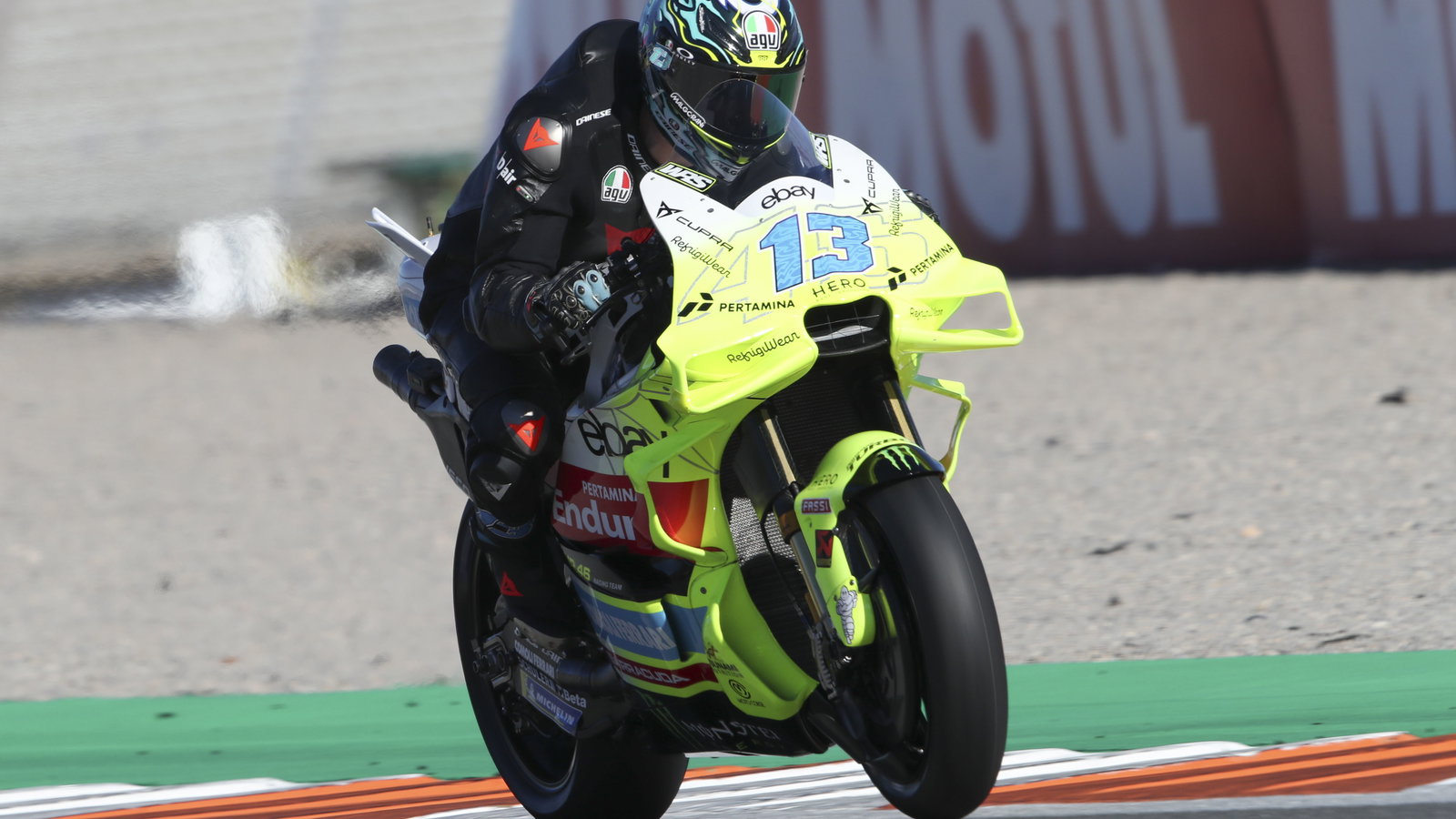 Celestino Vietti, 2025 MotoGP Valencia Test. Credit: Gold and Goose.