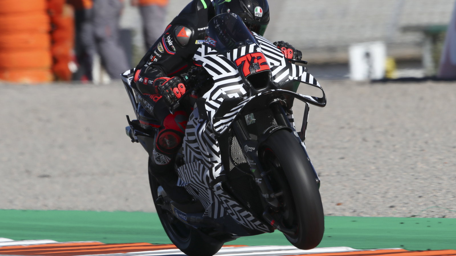 Marco Bezzecchi, 2025 MotoGP Valencia Test. Credit: Gold and Goose.