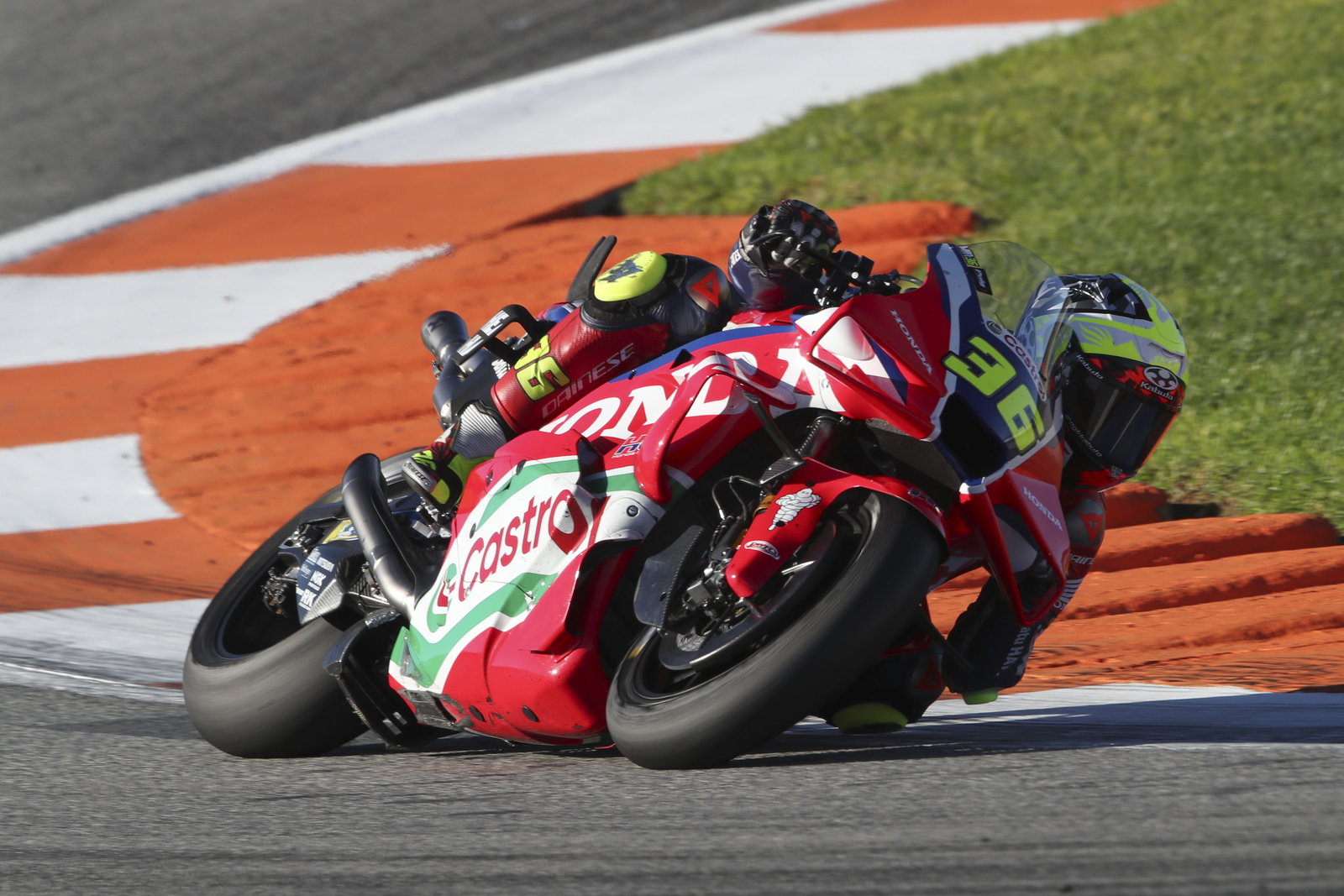 Joan Mir, 2025 MotoGP Valencia Test. Credit: Gold and Goose.