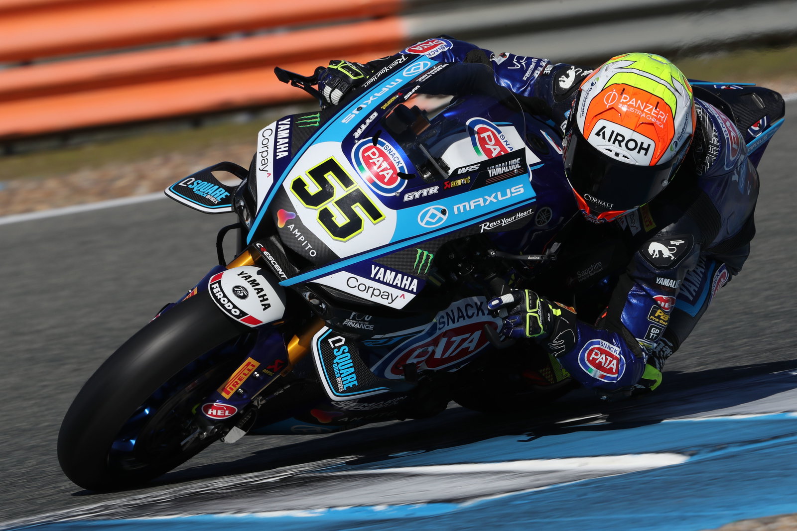 Andrea Locatelli, November 2025 Jerez WorldSBK Test. Credit: Gold and Goose.