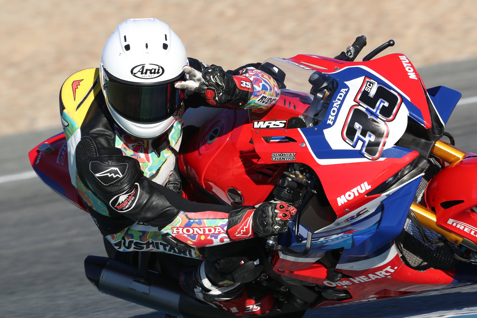 Somkiat Chantra, November 2025 WorldSBK Jerez Test. Credit: Gold and Goose.