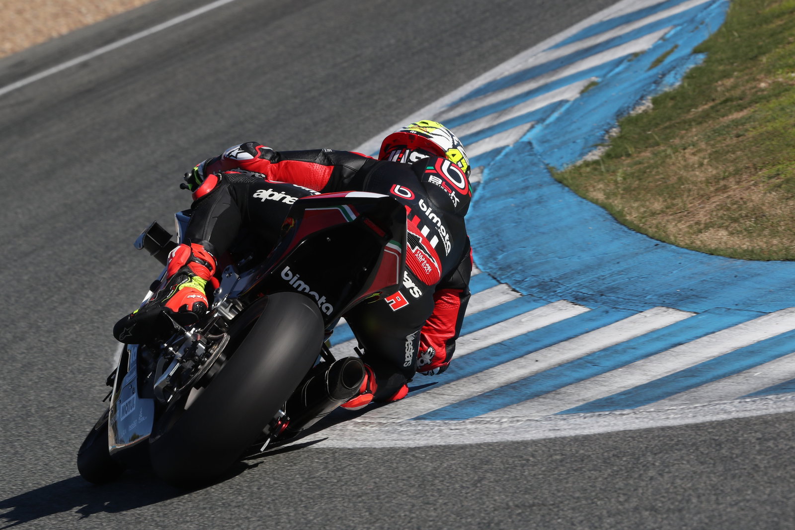 Axel Bassani, November 2025 WorldSBK Jerez Test. Credit: Gold and Goose.