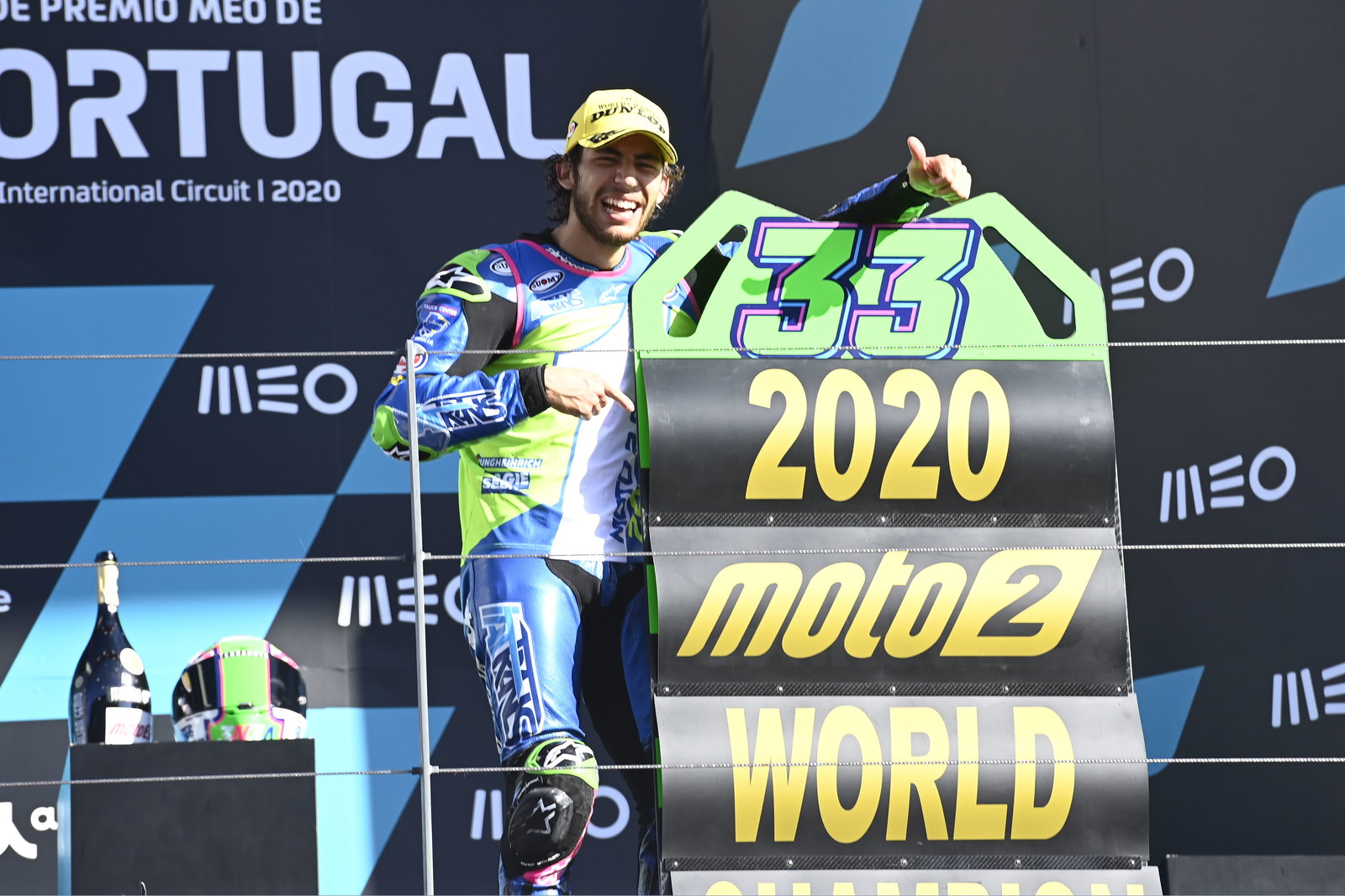 Enea Bastianini, 2020 Moto2 world champion
