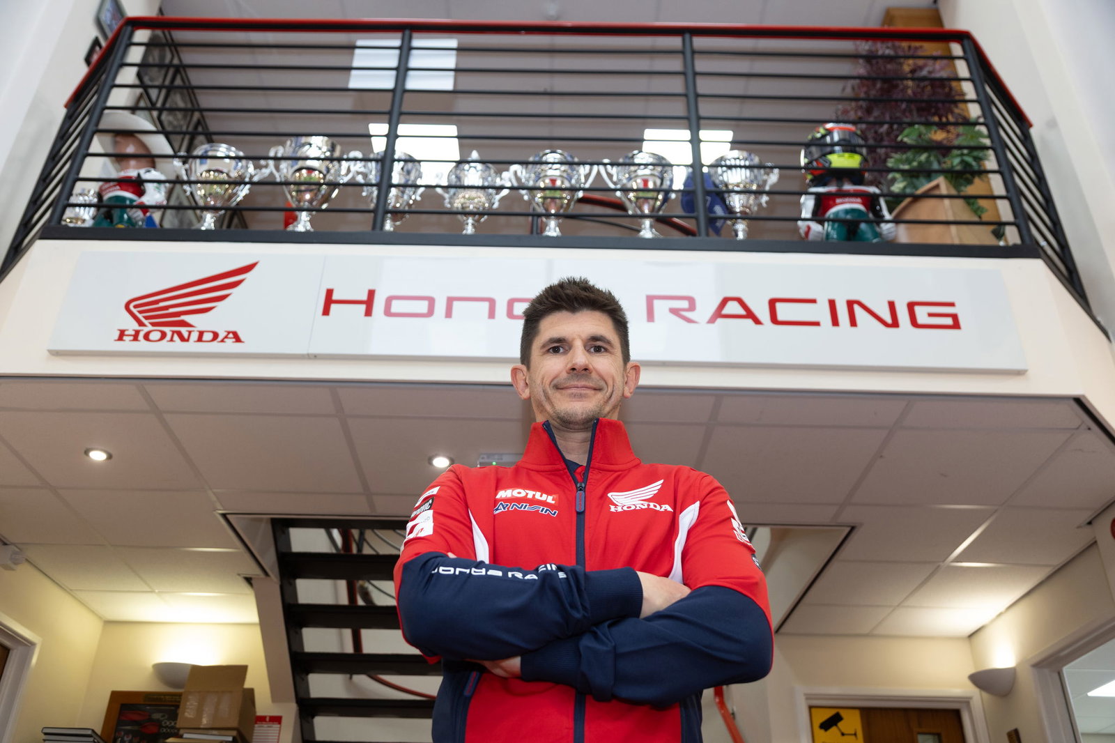Jason O'Halloran signs with Honda Racing UK for BSB 2026. Credit: Honda Racing UK.