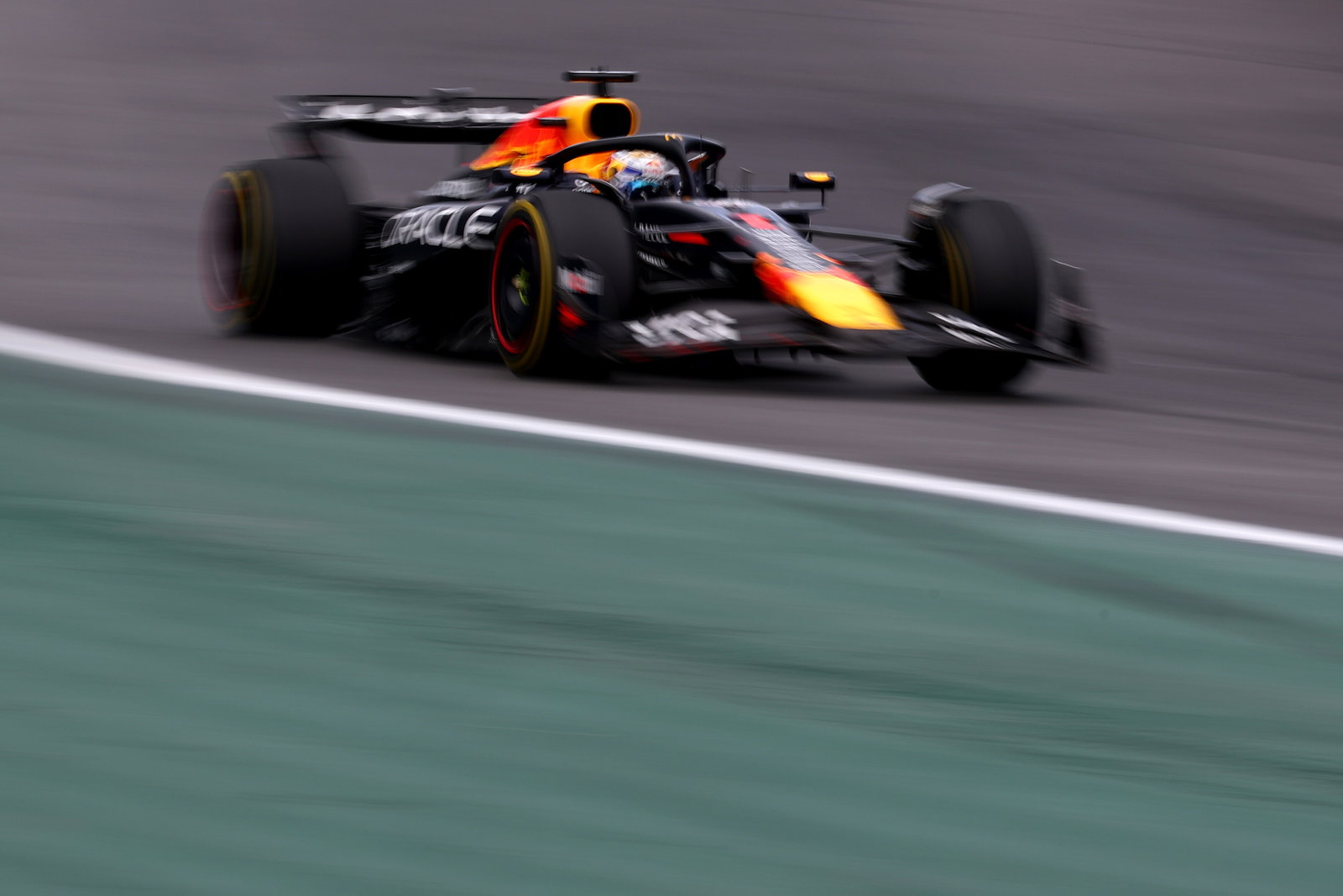 Verstappen charged from the pitlane to third