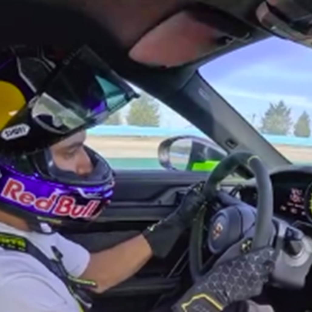 Toprak Razgatlioglu drives a Porsche 911 at Istanbul Park. Credit: Instagram/Toprak Razgatlioglu.