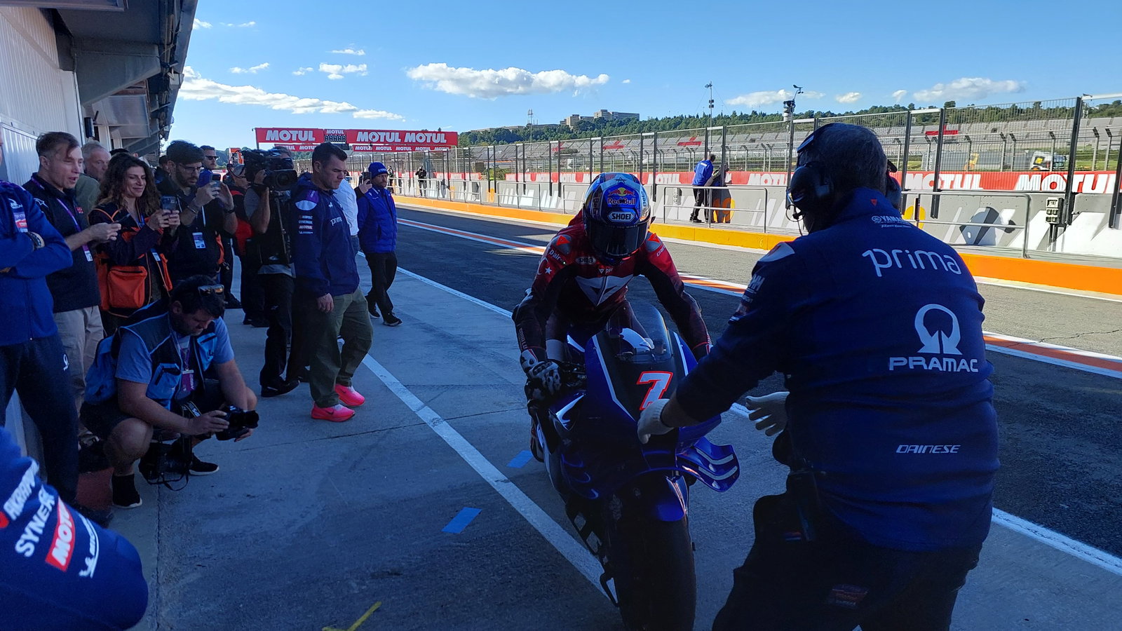 Toprak Razgatliglu, Pramac Yamaha, 2025 Valencia test