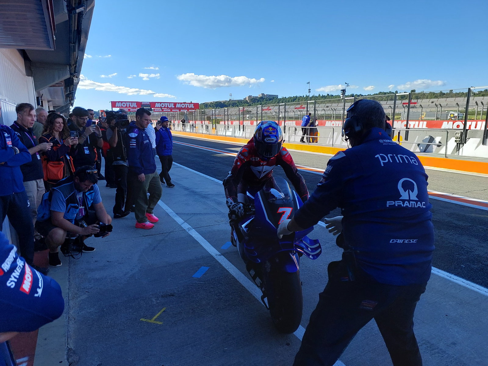 Toprak Razgatliglu, Pramac Yamaha, 2025 Valencia test