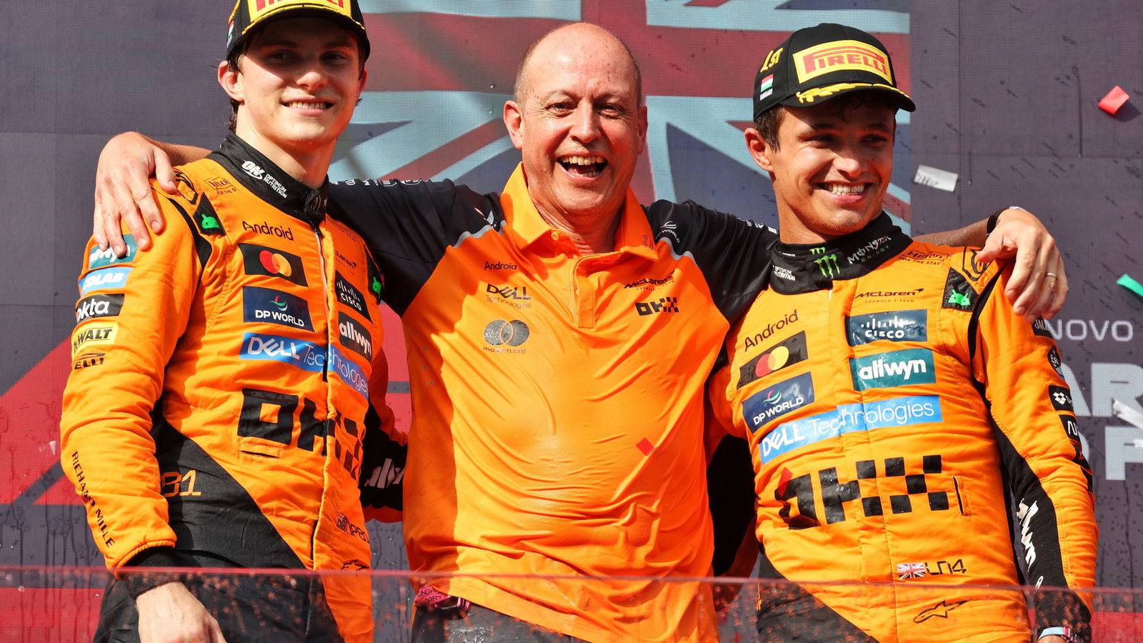 Oscar Piastri and Lando Norris 