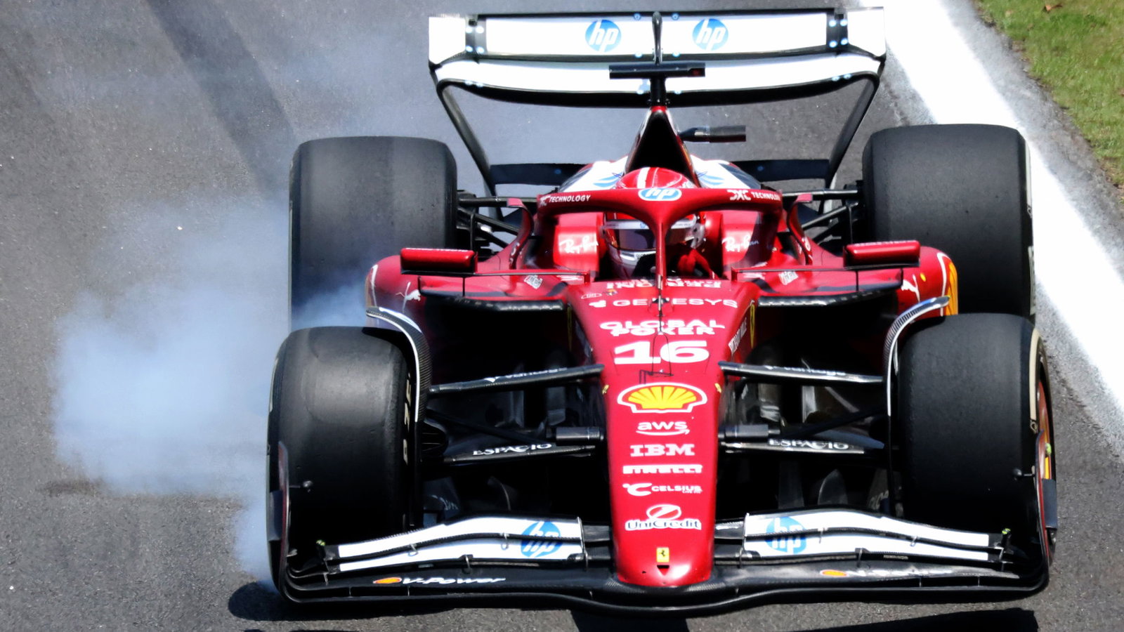 Leclerc was a disappointing eighth 