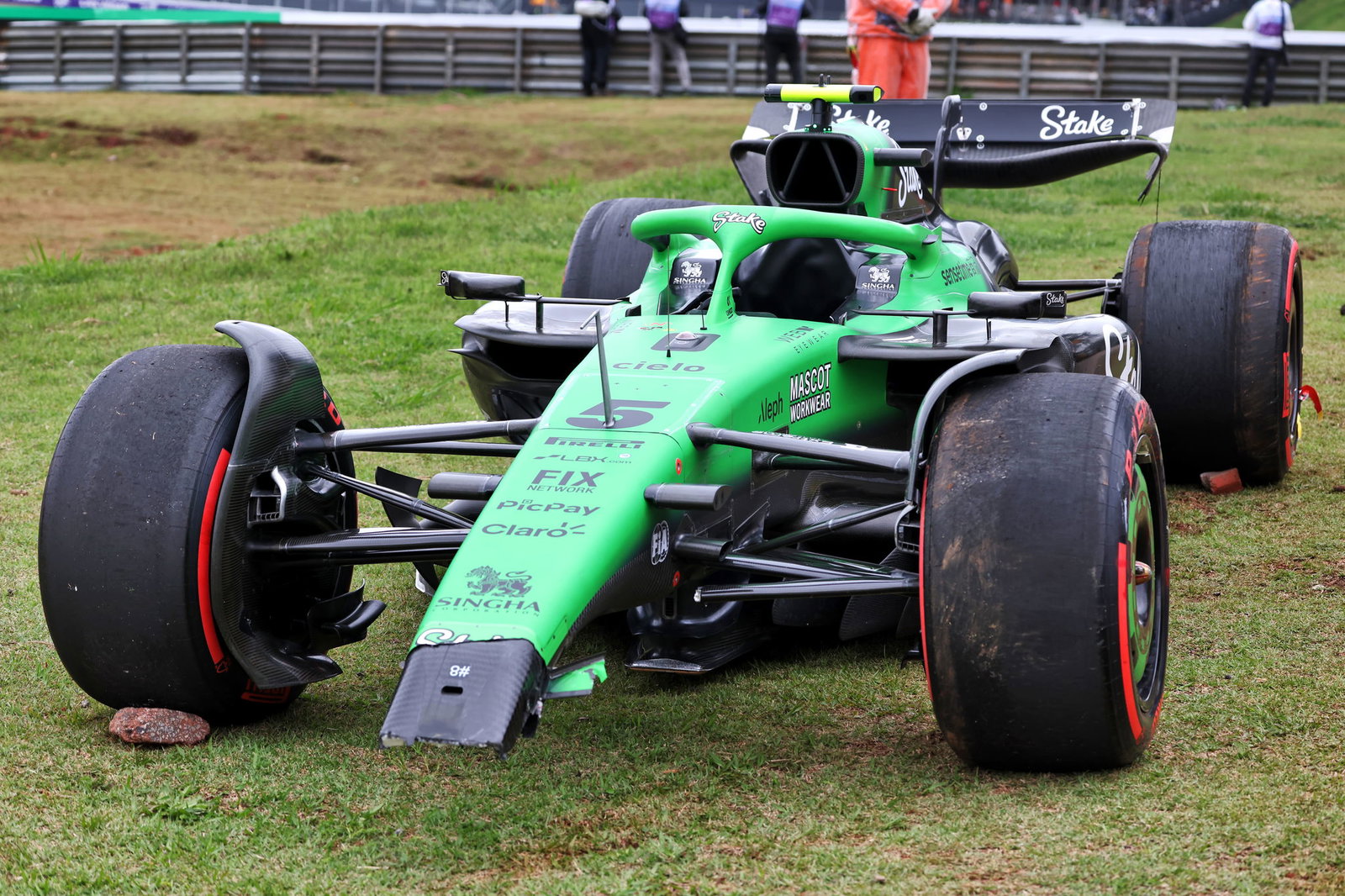 Bortoleto crashed out of the sprint and Grand Prix