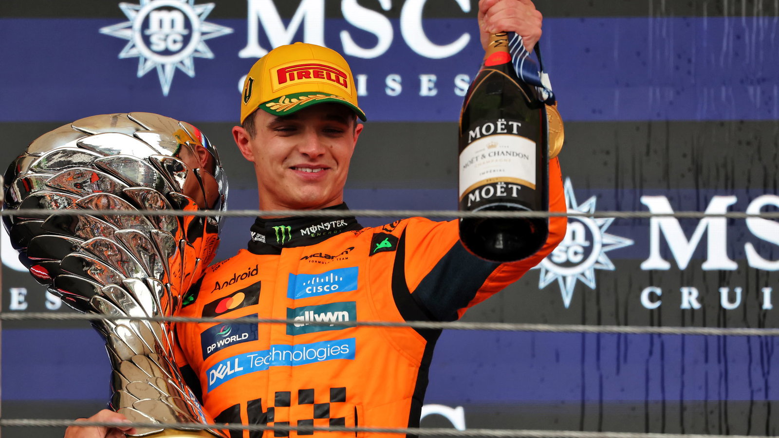 Norris is in a strong position to win the world championship 