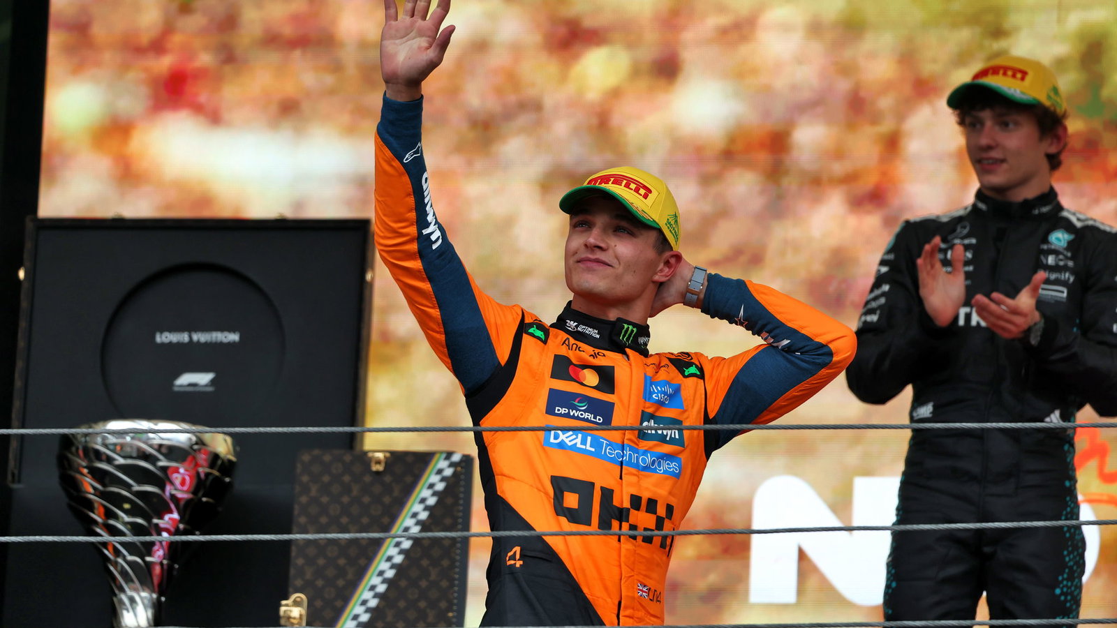 Lando Norris has faced boos and jeers on recent F1 podiums