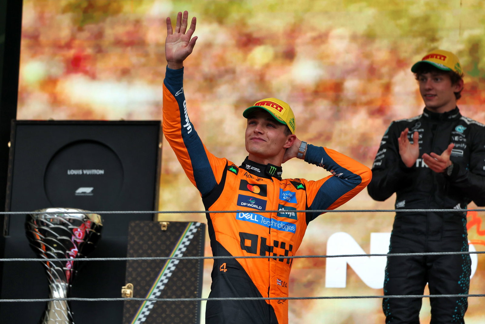 Lando Norris has faced boos and jeers on recent F1 podiums