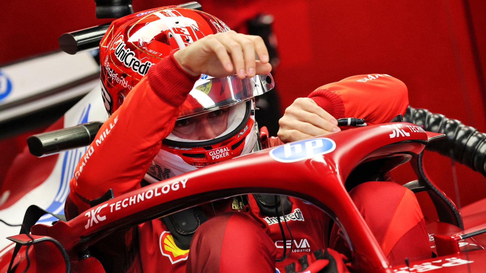 Leclerc faces a trip to see the stewards