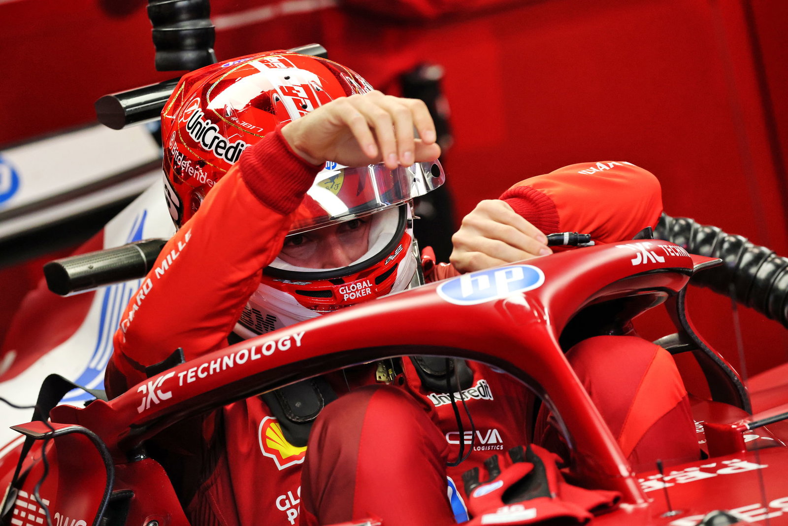 Leclerc faces a trip to see the stewards