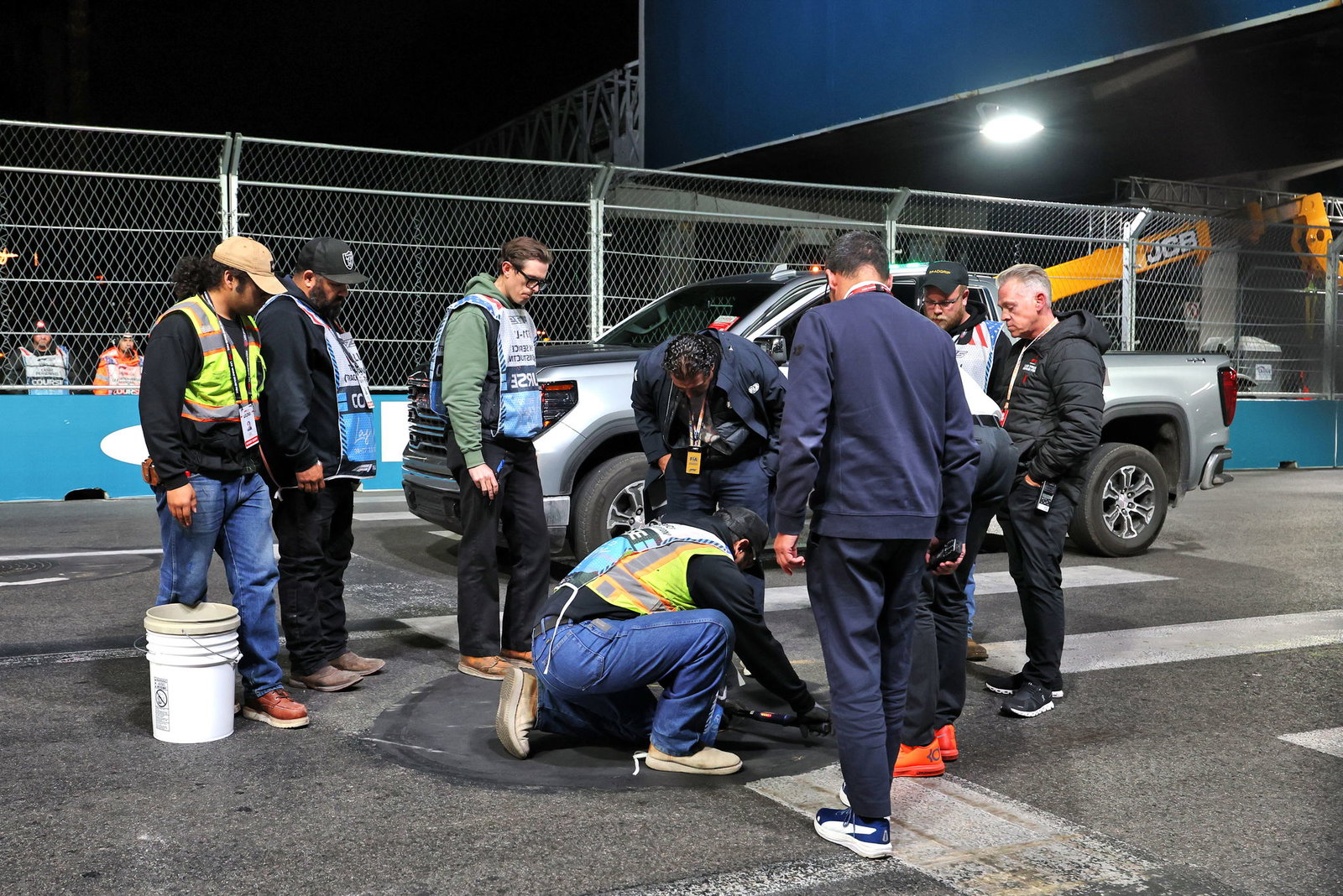 FIA checks in Las Vegas 