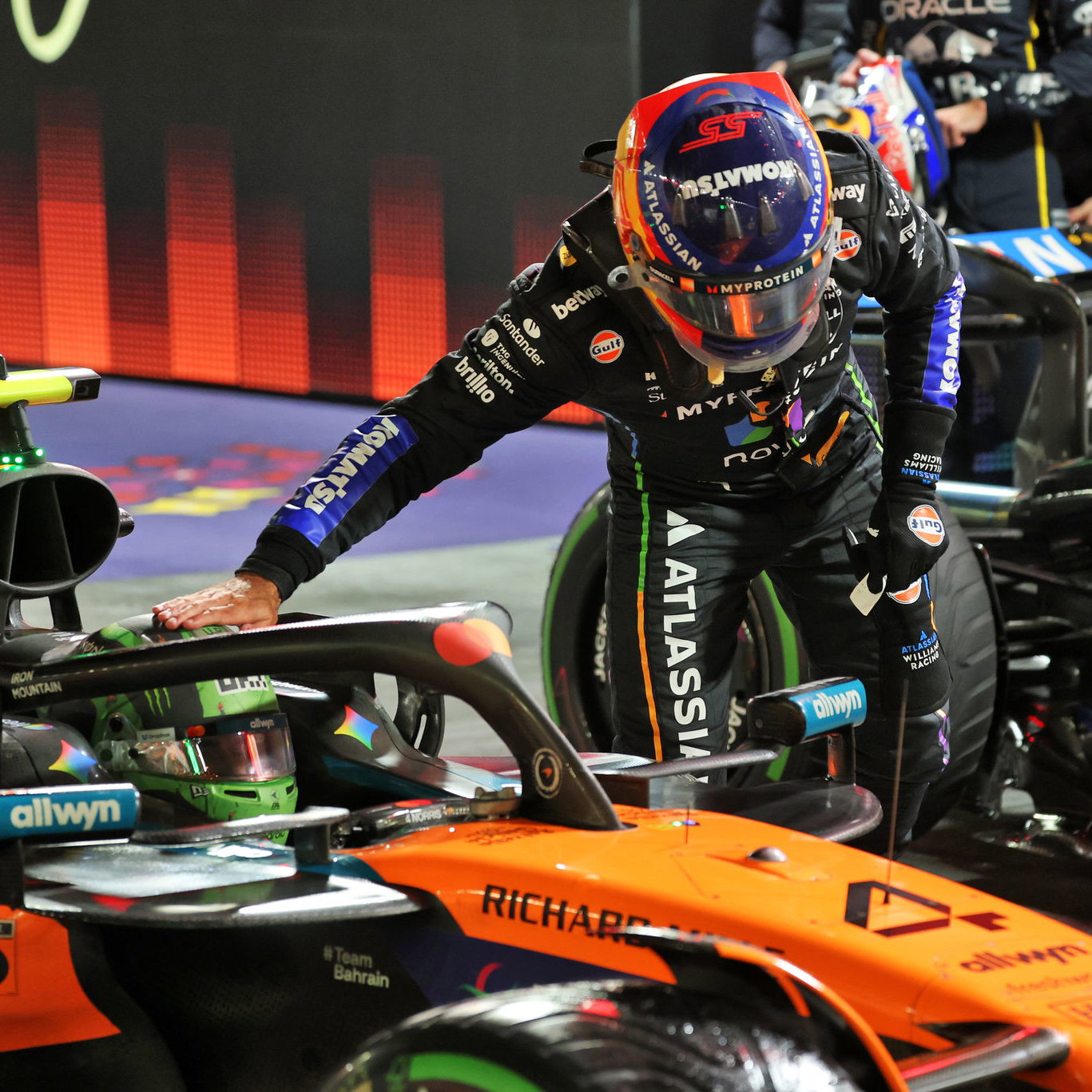 Norris landed his seventh pole of 2025 in Las Vegas